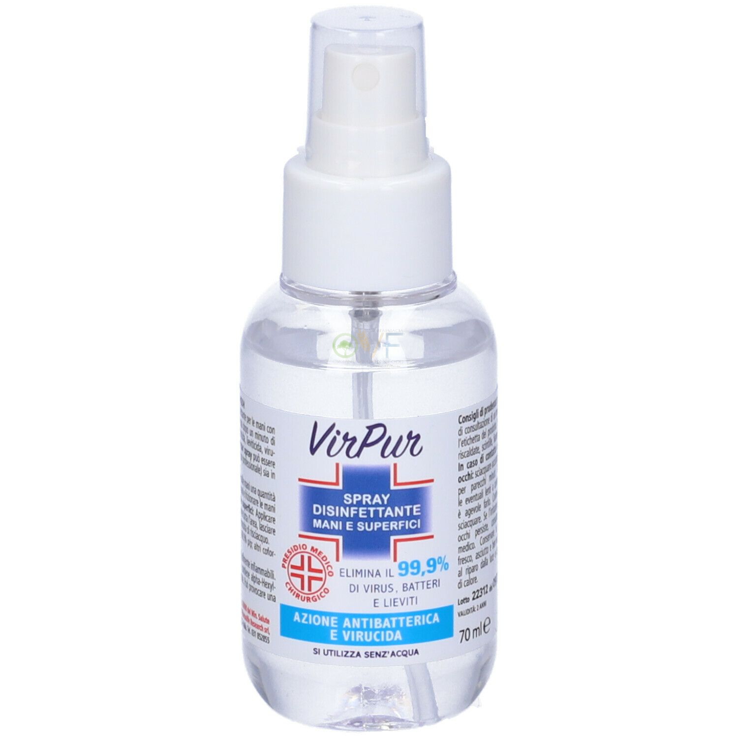 Pharmalife Research Virpur Spray Disinf 70ml