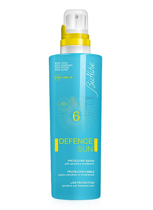 BioNike Linea Defence Sun SPF6 Latte Fluido Corpo Pelli Sensibili 125 ml