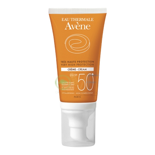 Avene Linea Solare Pelli Sensibili SPF50+ Crema Protettiva Pelli Secche 50 ml