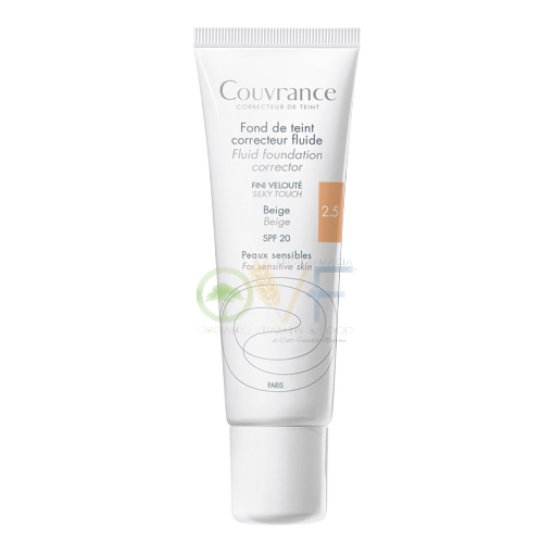 Avene Linea Couvrance Coprente Fondotinta Correttore Fluido Colore Beige