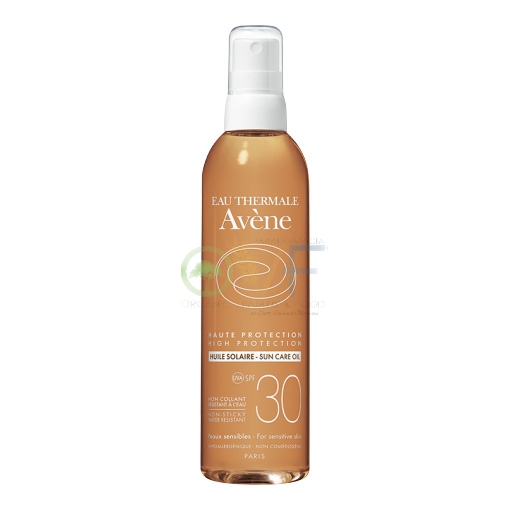 Avene Linea Solare Pelli Sensibili SPF30 Olio Solare Protezione Media 150 ml