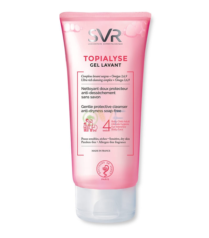 SVR Linea Topialyse Gel Lavant Trattamento Detergente Pelli Irritabili 50 ml