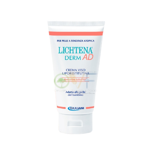 Lichtena Linea Derm AD Crema Viso Liporestitutiva Pelli Sensibili Atopiche 40 ml