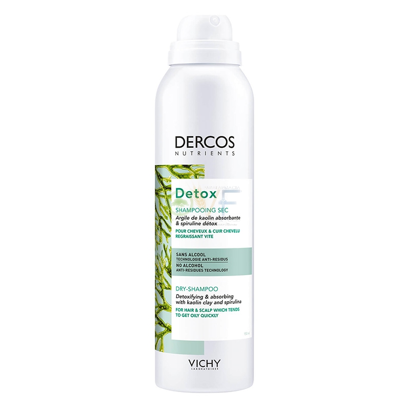 Dercos Linea Equilibrante Detox Shampoo Sebo Correcteur Capelli Grassi 150 ml