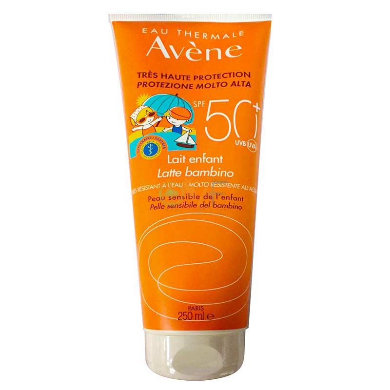 Avene Linea Solare Bambini Sensibili SPF50+ Latte Protezione Molto Alta 250 ml