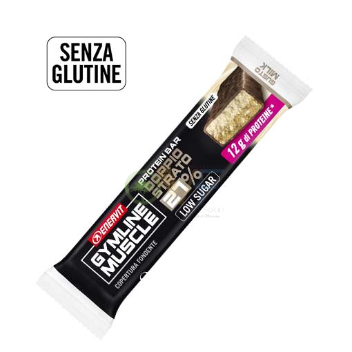 Enervit Sport Linea Gymline Muscle Protein Bar Barretta Milk-Ciok