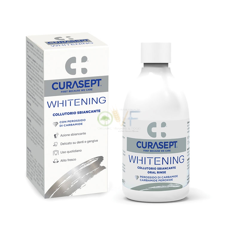 Curaden Curasept Linea Whitening Gel Collutorio Sbiancante 300 ml