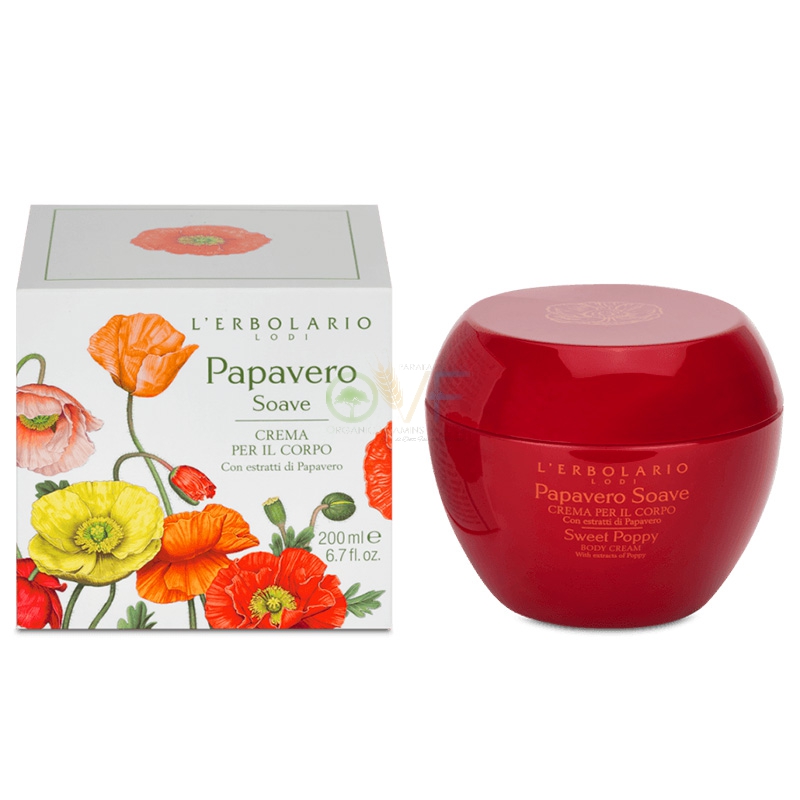 L'Erbolario Linea Papavero Soave Crema Corpo 200 ml