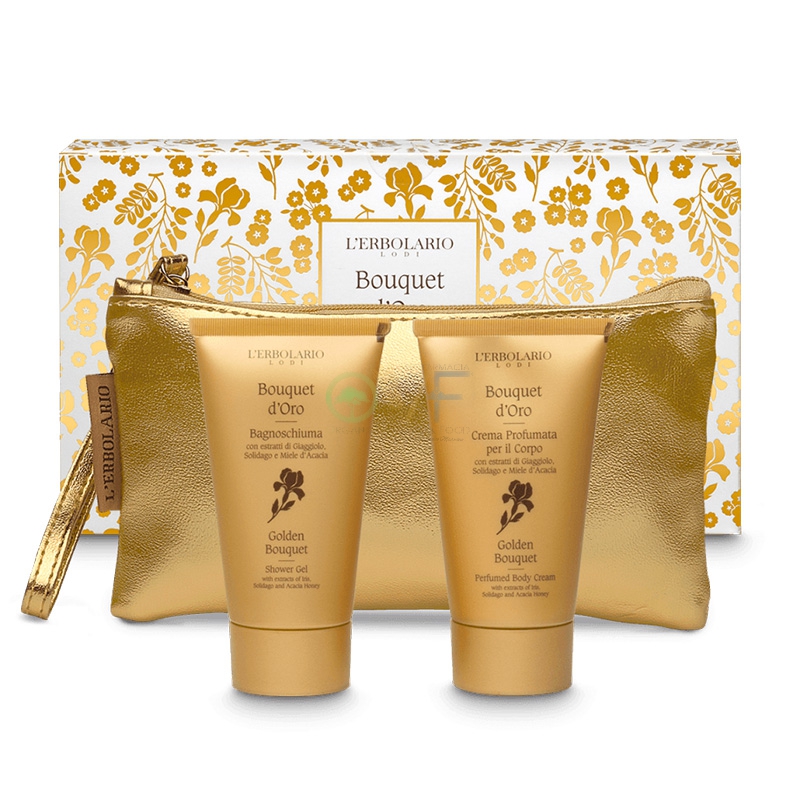 L'Erbolario Linea Bouquet d'Oro Beauty Pochette